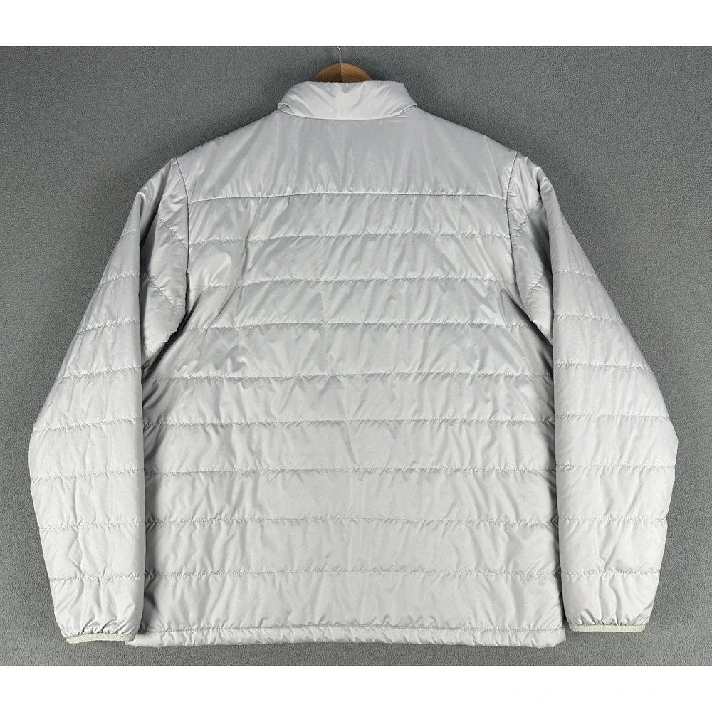 North Face Puffer Jacket Mens Large Grey Bombay Insulated Performance Hiking